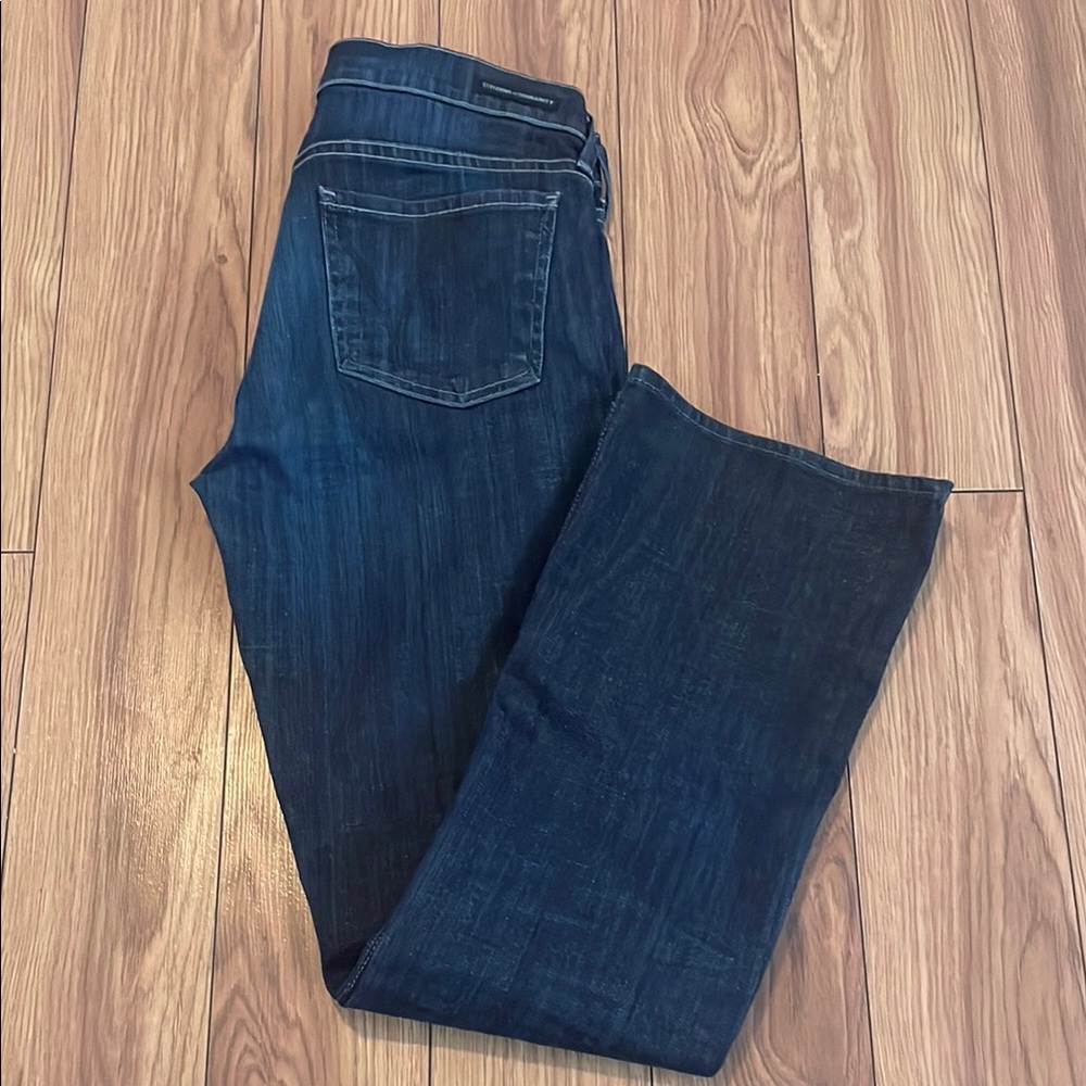 Citizens Of Humanity Blue Boot Cut Jeans